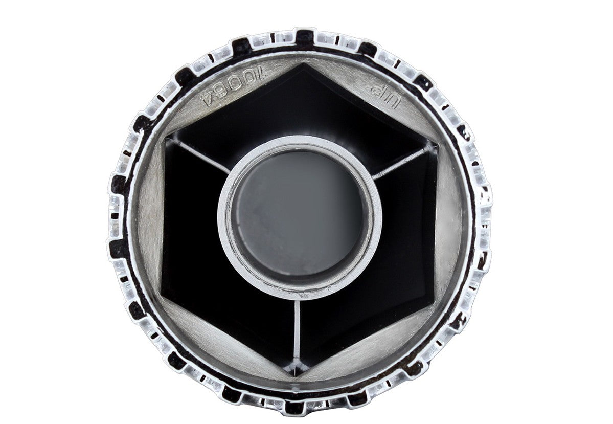 33mm X 2-3/4" Chrome Plastic Original Nut Cover - Thread-On - full pack of 60
