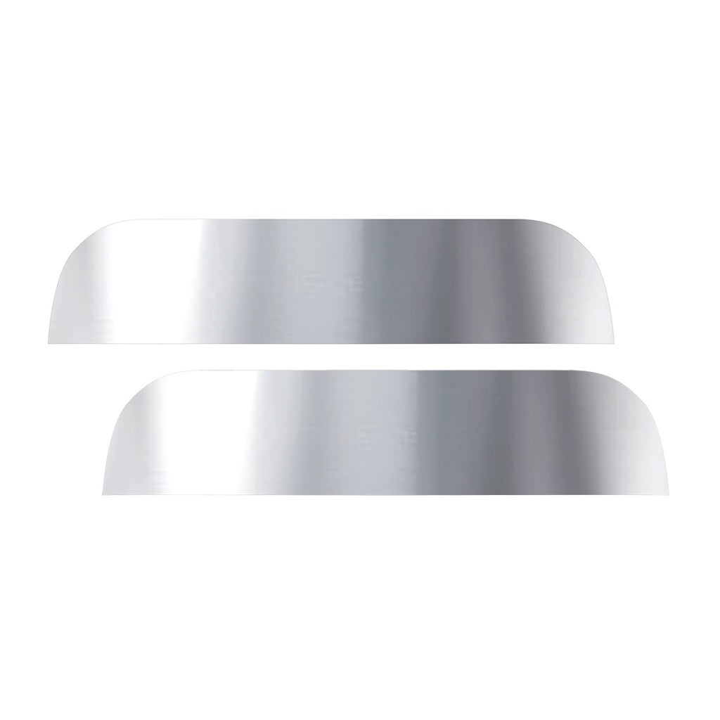 Stainless 7" Chopped Window Trim For 2005+ Peterbilt 379/386/389