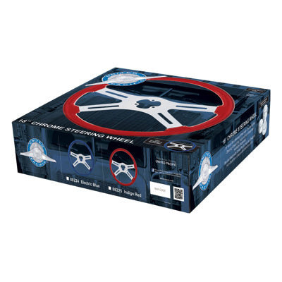 18" Color 4 Spoke Steering Wheel Only