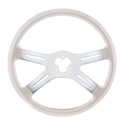 18" Vibrant Color 4 Spoke Steering Wheel