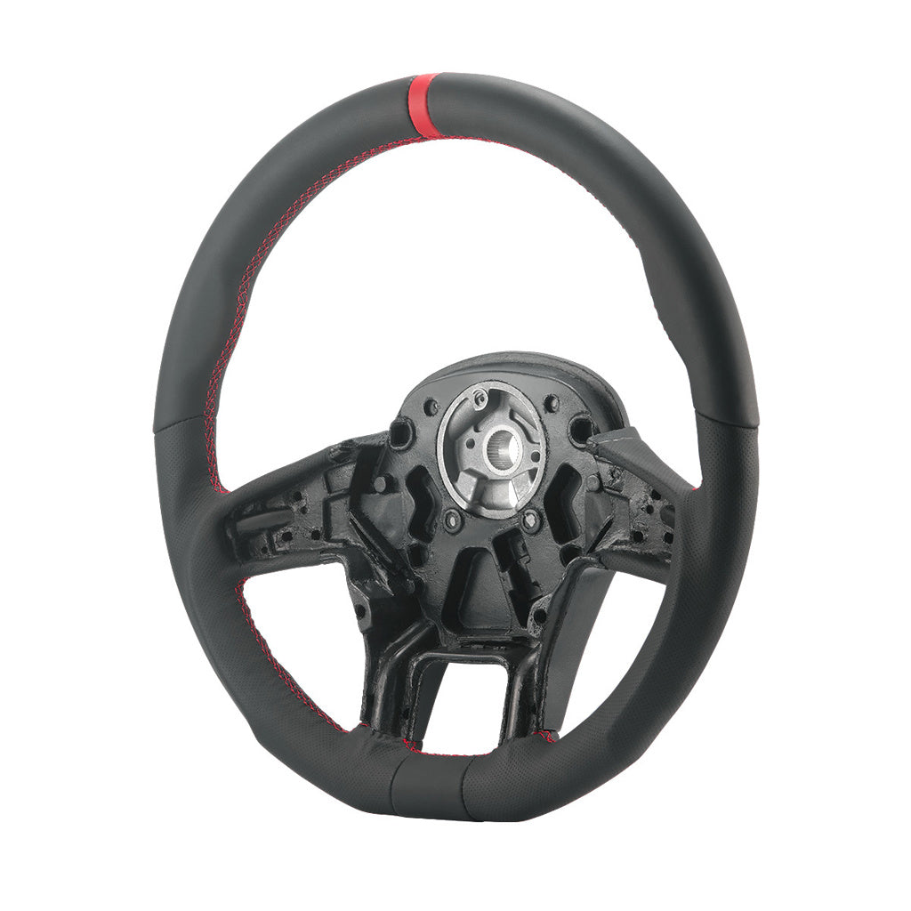 18" YourGrip GT PRO Leather Steering Wheel For 2012-2021 Peterbilt 579 & 2013-2021 Kenworth T680