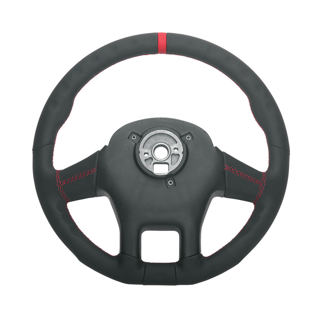 18" YourGrip GT PRO Leather Steering Wheel For 2012-2021 Peterbilt 579 & 2013-2021 Kenworth T680