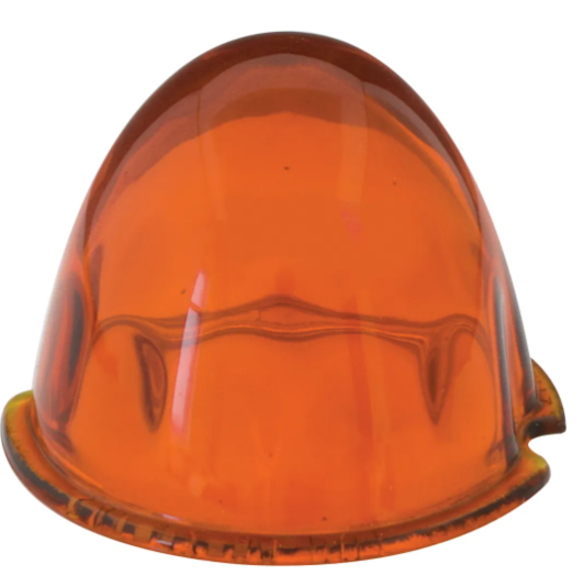 REGULAR DARK AMBER GLASS LENS