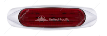 4 LED LIGHTTRACK LIGHT CLEARANCE/MARKER - RED LED/RED LENS