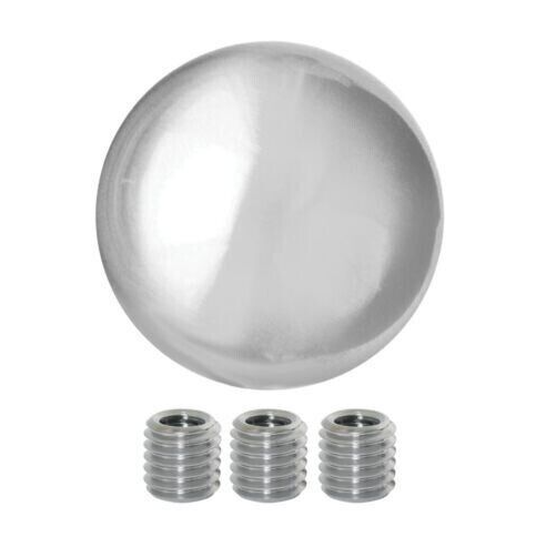 CHROME ALUMINUM GEAR SHIFT BALL KNOBS