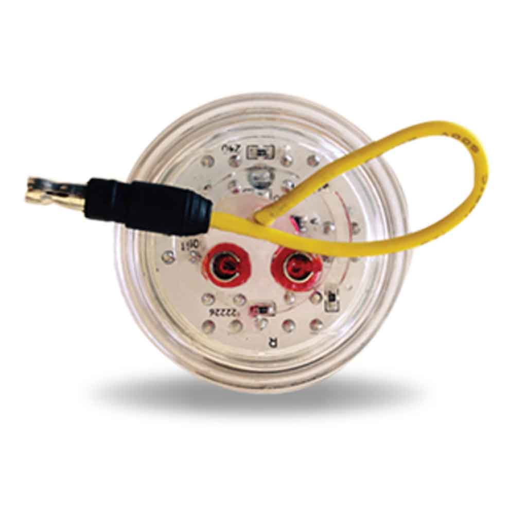 2.5″ Red Marker to Purple Auxiliary Round LED Light – 7 Diodes
