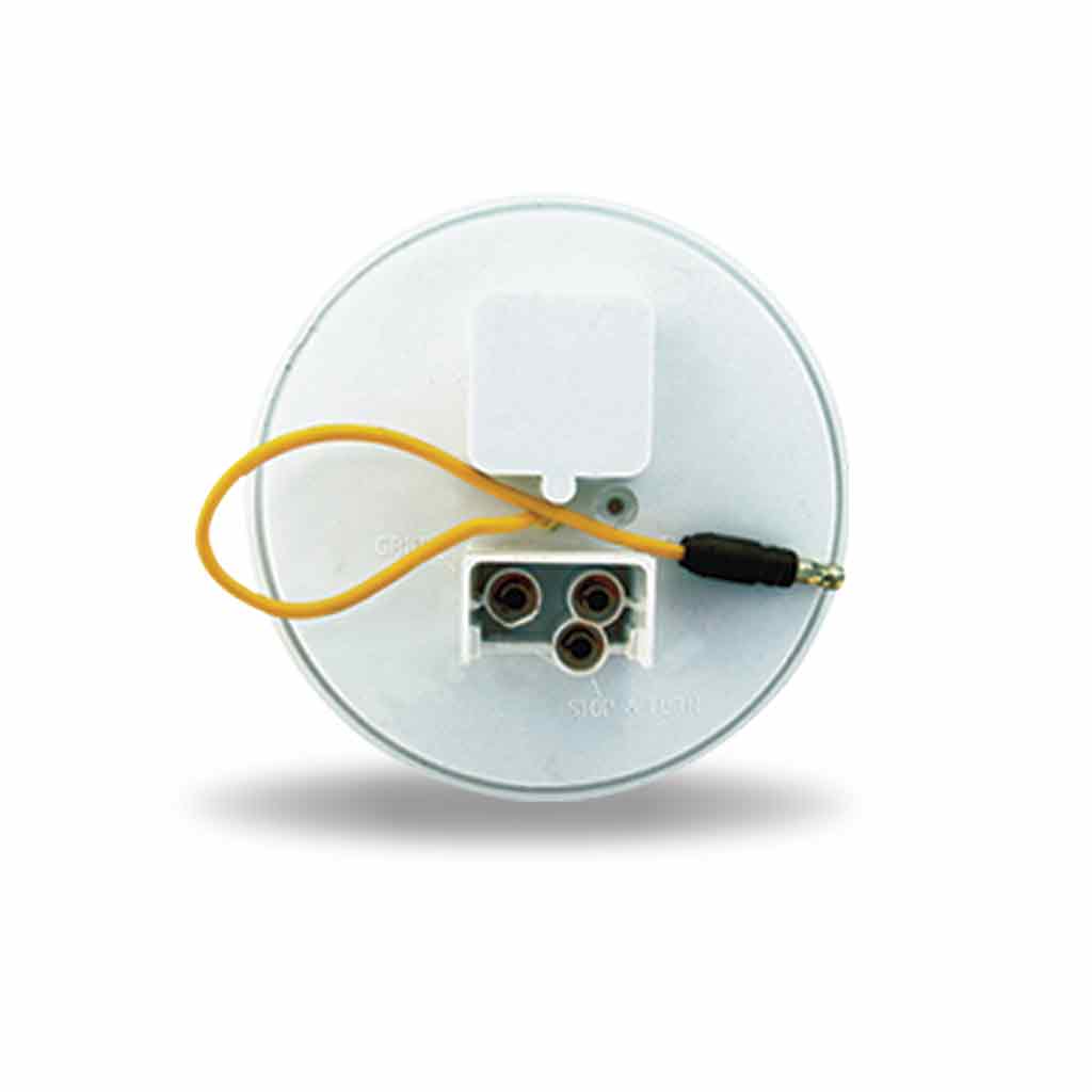 4″ Amber Marker to Blue Auxiliary Round LED Light – 19 Diodes