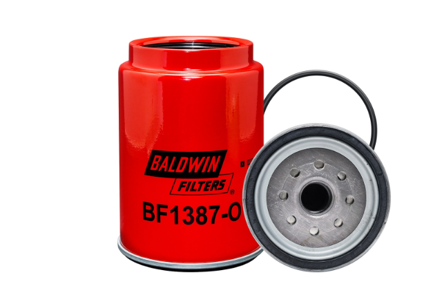 Baldwin - Spin-on Fuel Filters with Open End for Bowl Part #: BF1387-O