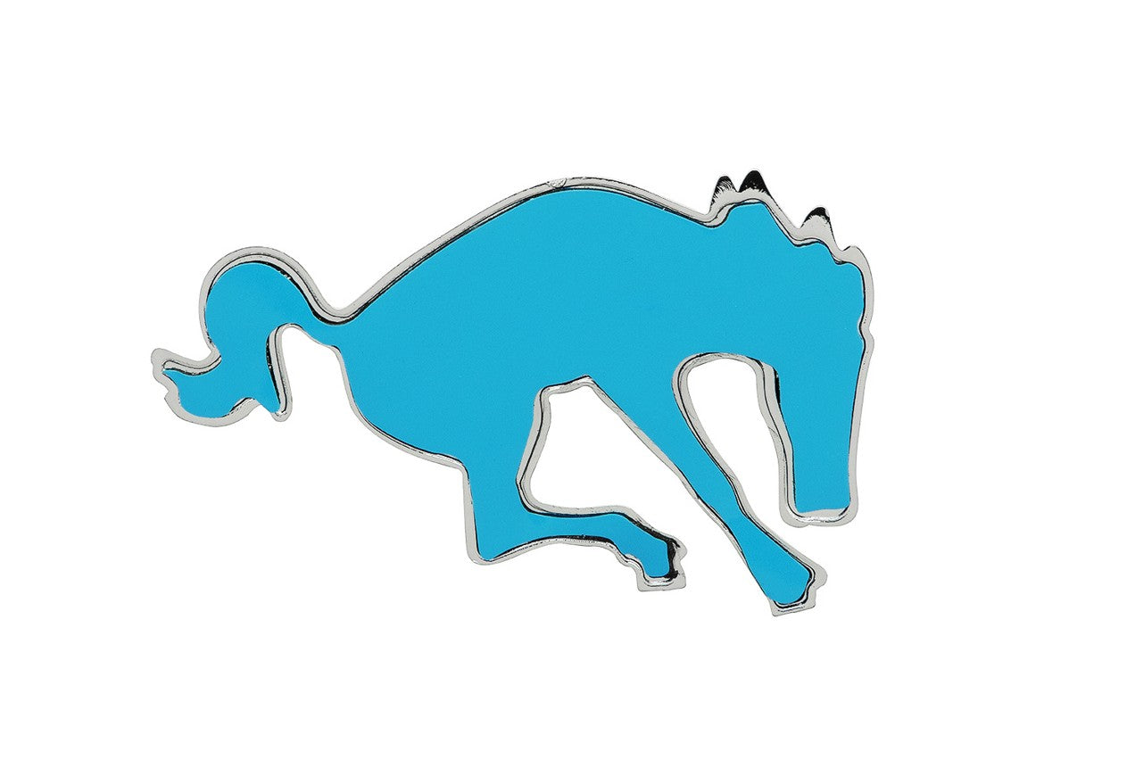 Plastic Bucking Horse Emblem