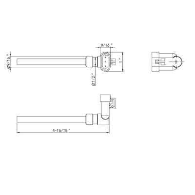 Coolant Level Sensor For 2008-2018 Volvo VNL/VNM
