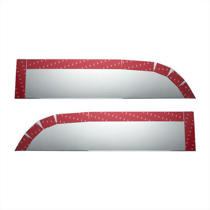 Stainless 8" Chopped Window Trim For Kenworth T680/T880 Trucks