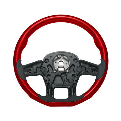 18" YourGrip Wood Candy Color Steering Wheel For 2012-2021 PB 579 & 2013-2021 KW T680