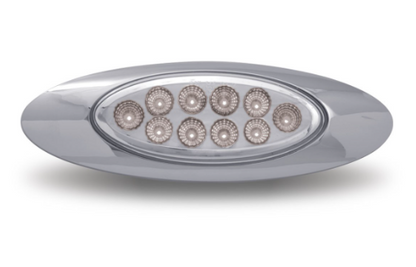 CLEAR AMBER MARKER GENERATION 4 LED LIGHT - 10 DIODES