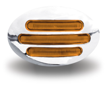 AMBER MARKER FLATLINE GENERATION 2 LED LIGHT - 13 DIODES