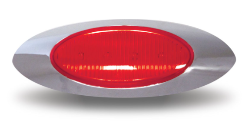 CLEAR RED MARKER GENERATION 4 LED LIGHT - 4 DIODES