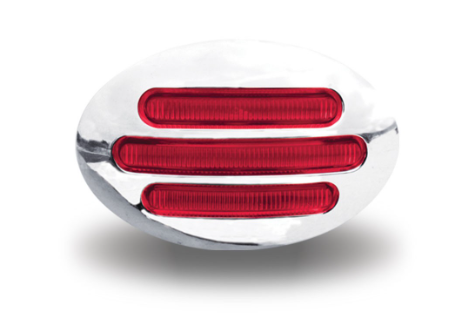 RED MARKER FLATLINE GENERATION 2 LED LIGHT - 13 DIODES